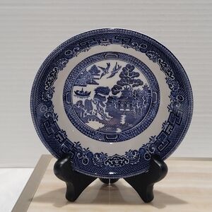 Johnson Brothers Blue Willow Chinoisere 5 " Fruit Bowl Set Of 2 English Country